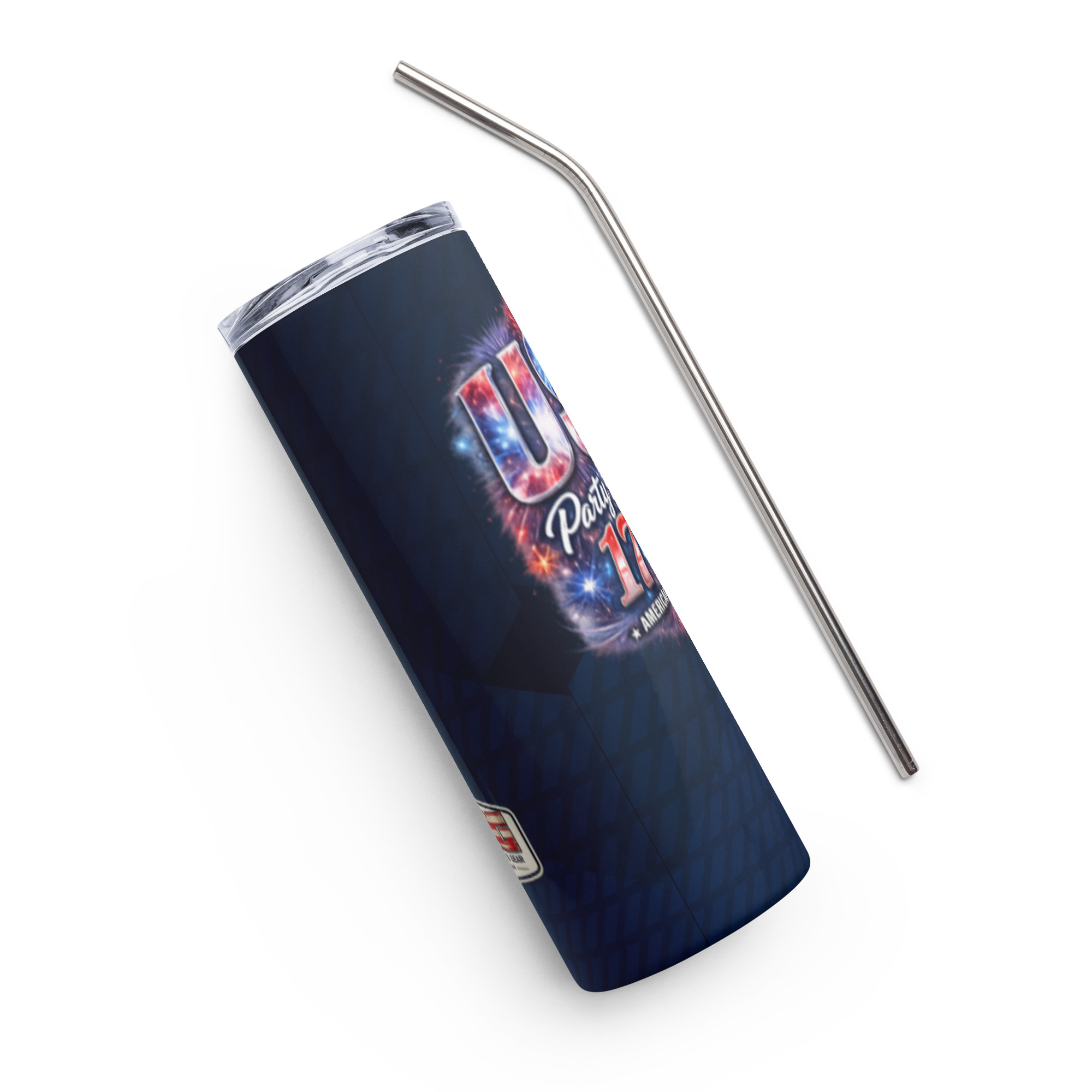 USA Party Like It’s 1776 - Patriotic Straw Tumbler – 20oz - Image 12
