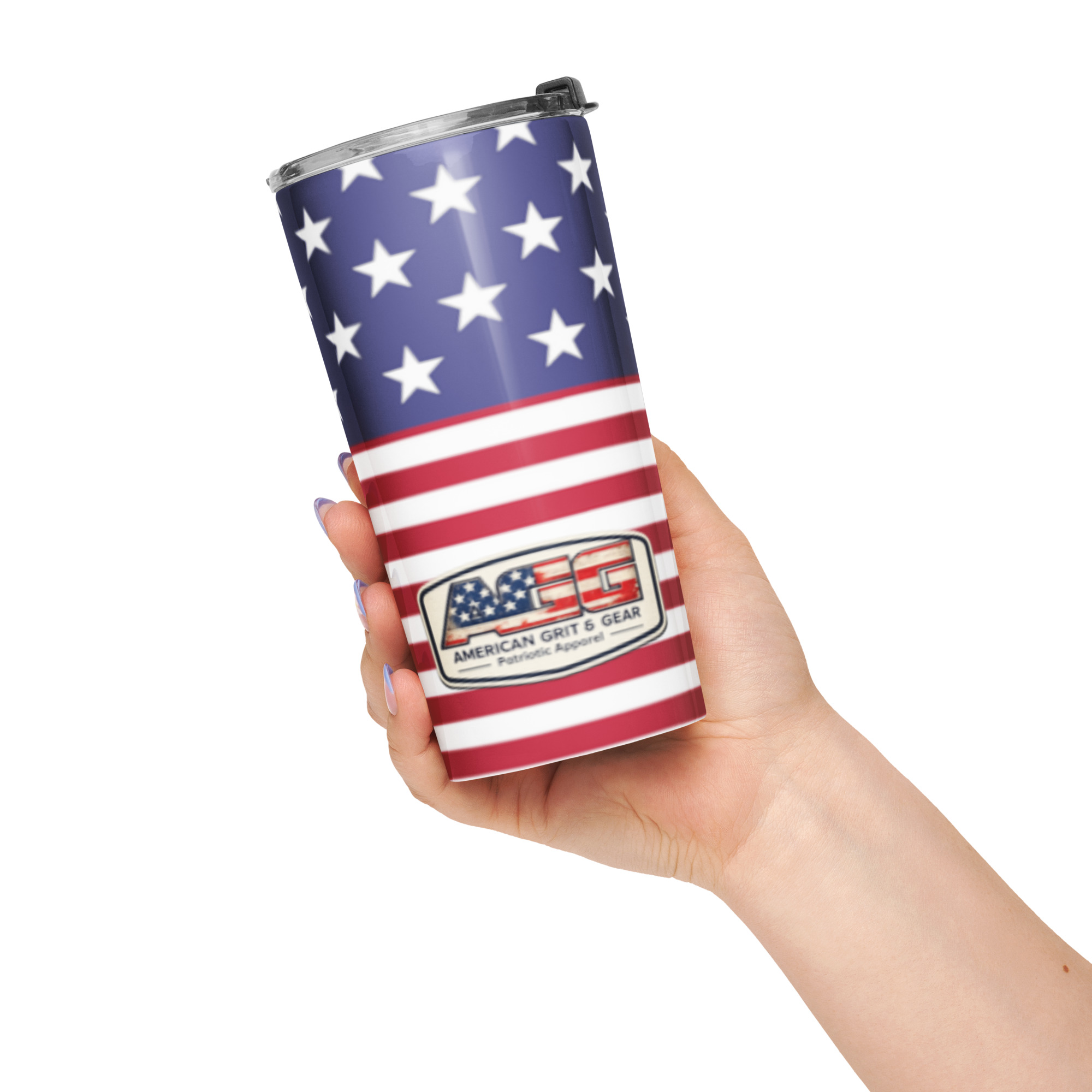 USA Stars & Stripes Patriotic Tumbler – 20oz - AGG - Image 9