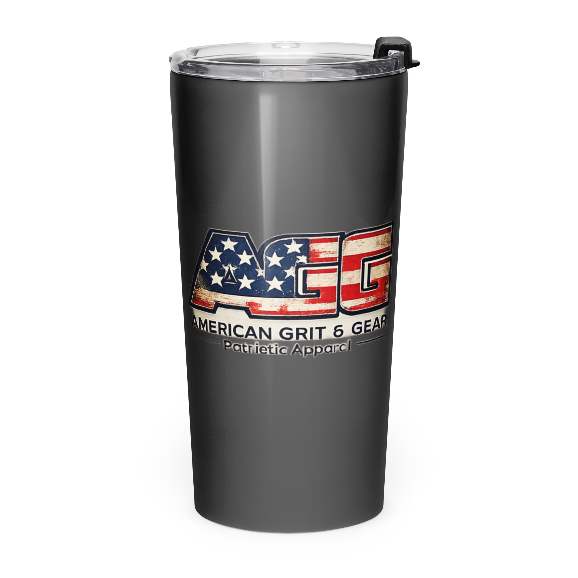Made in the USA Stainless Steel Tumbler – American Grit & Gear – 20oz - Image 8