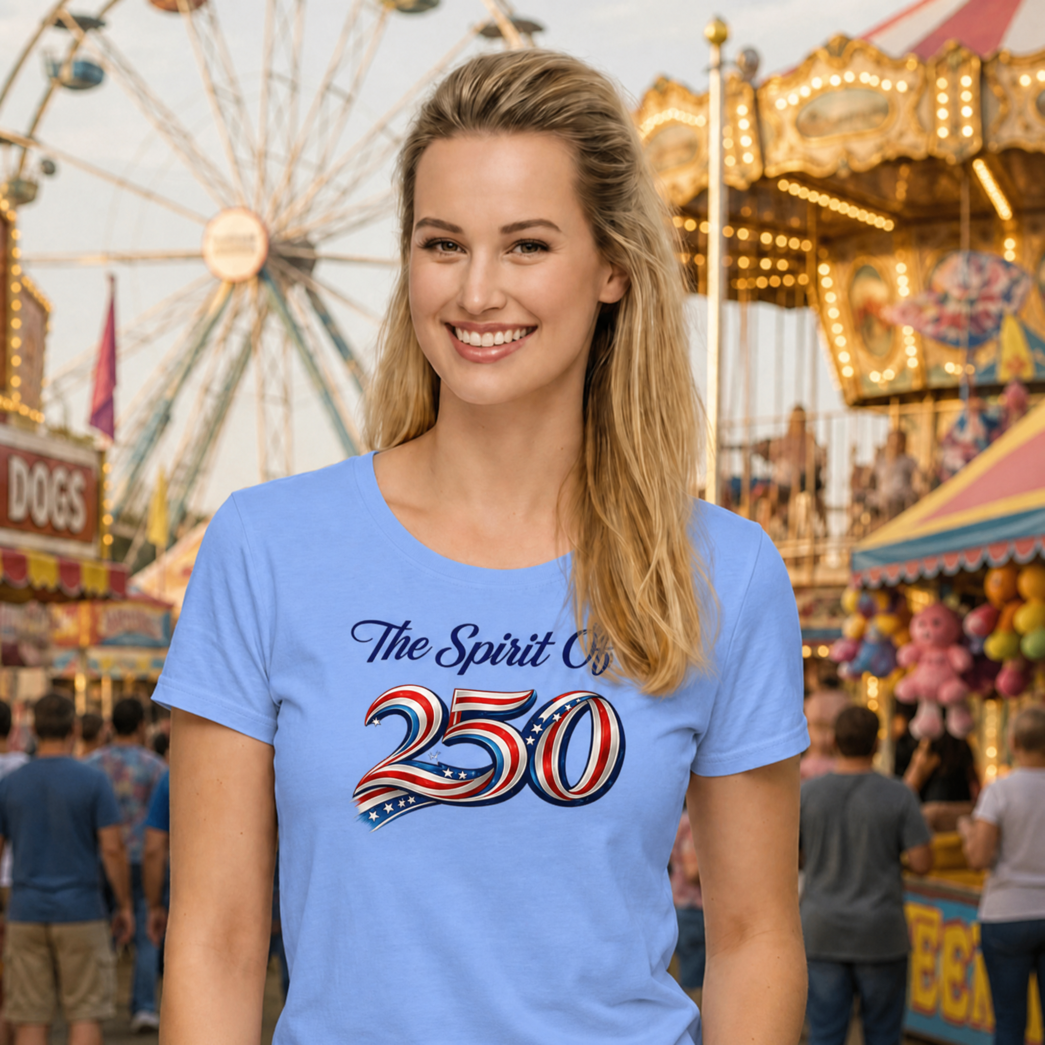 AGG Essential – The Spirit Of 250 Women's Tee - Image 4