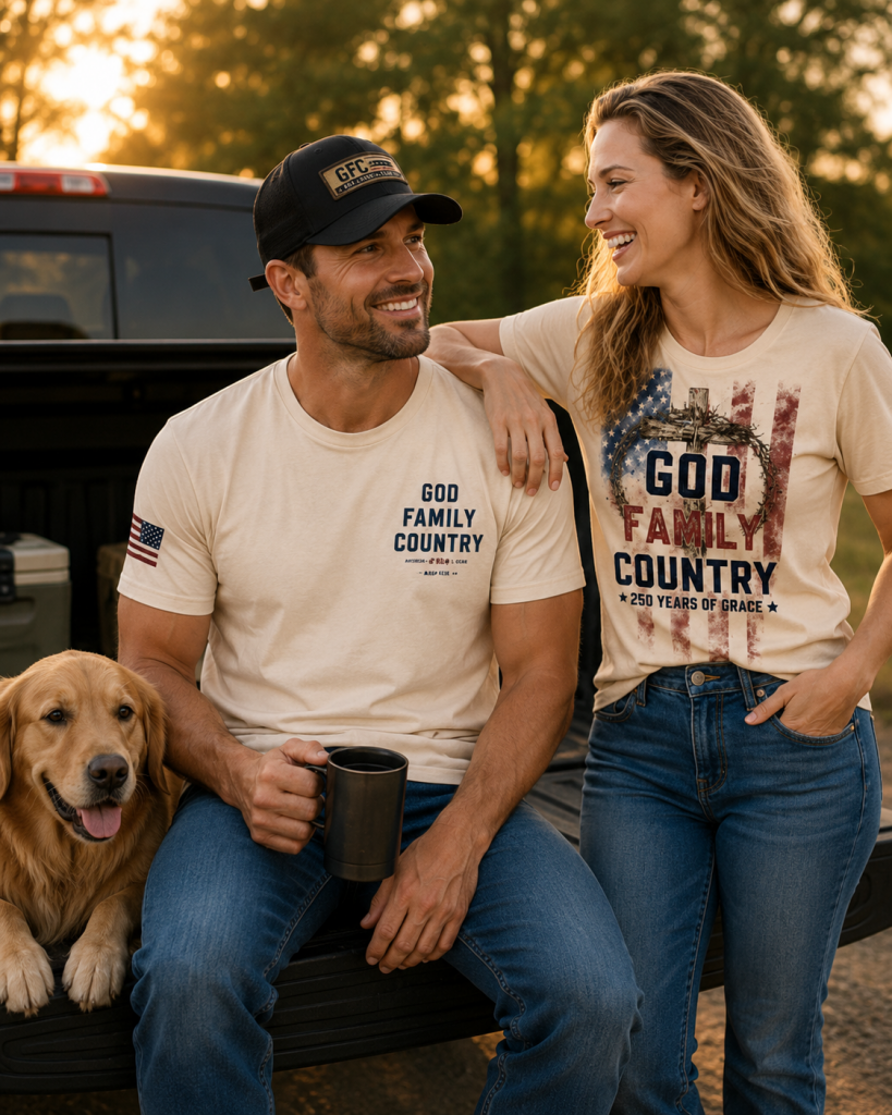 GFC Freedom Distressed Dad Hat - American Grit & Gear