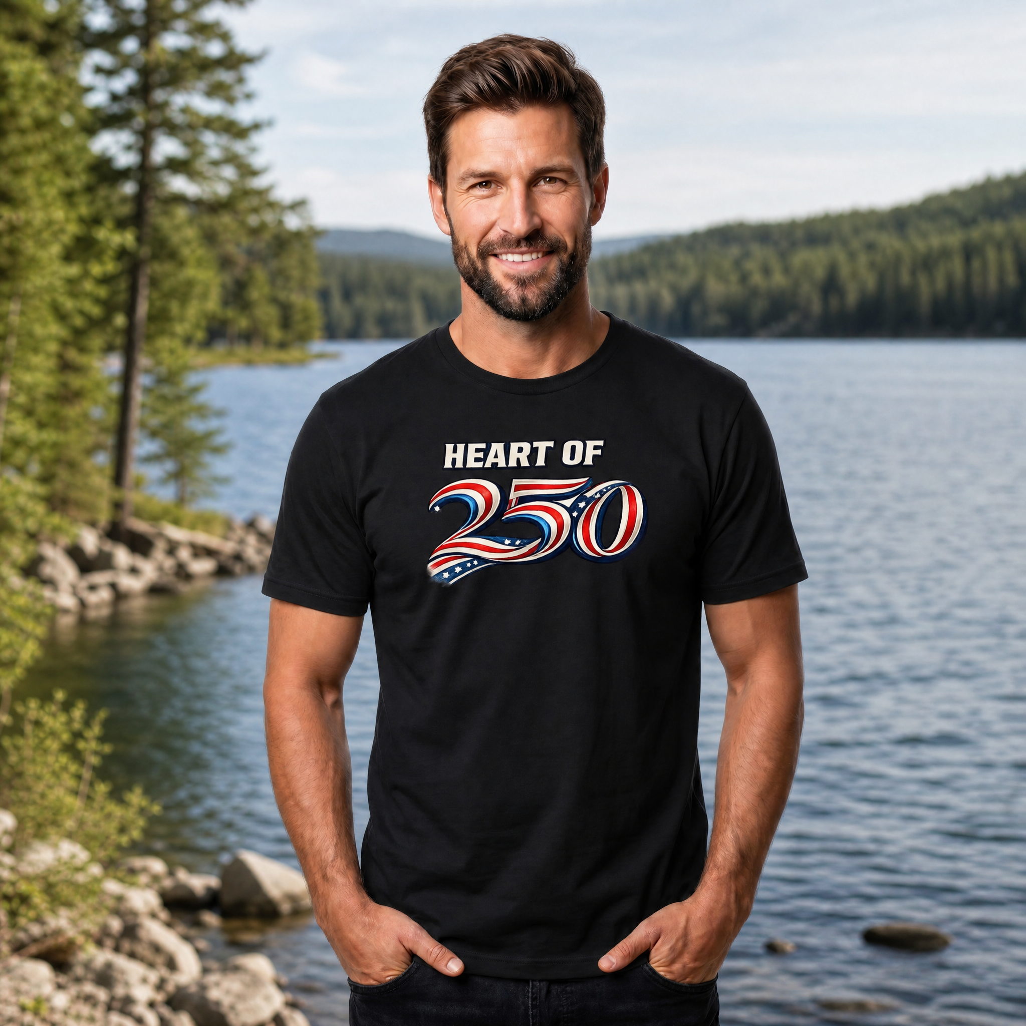 AGG Essential – Heart of 250 Men's Tee - Image 5