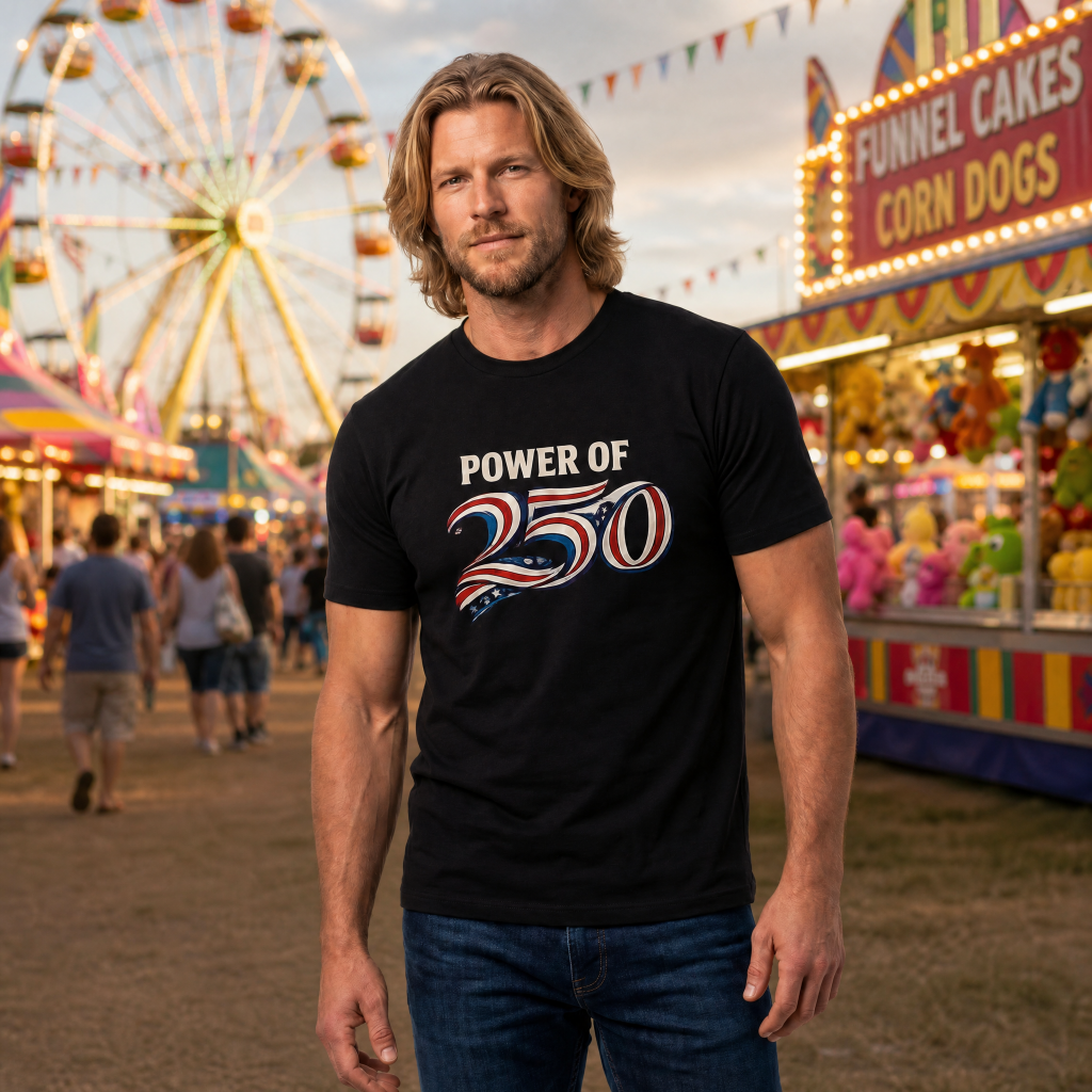 AGG Essential – Power of 250 Men's Tee