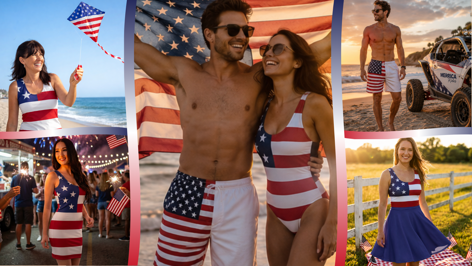 Stars and Stripes Collection - American Grit & Gear summer patriotic apparel