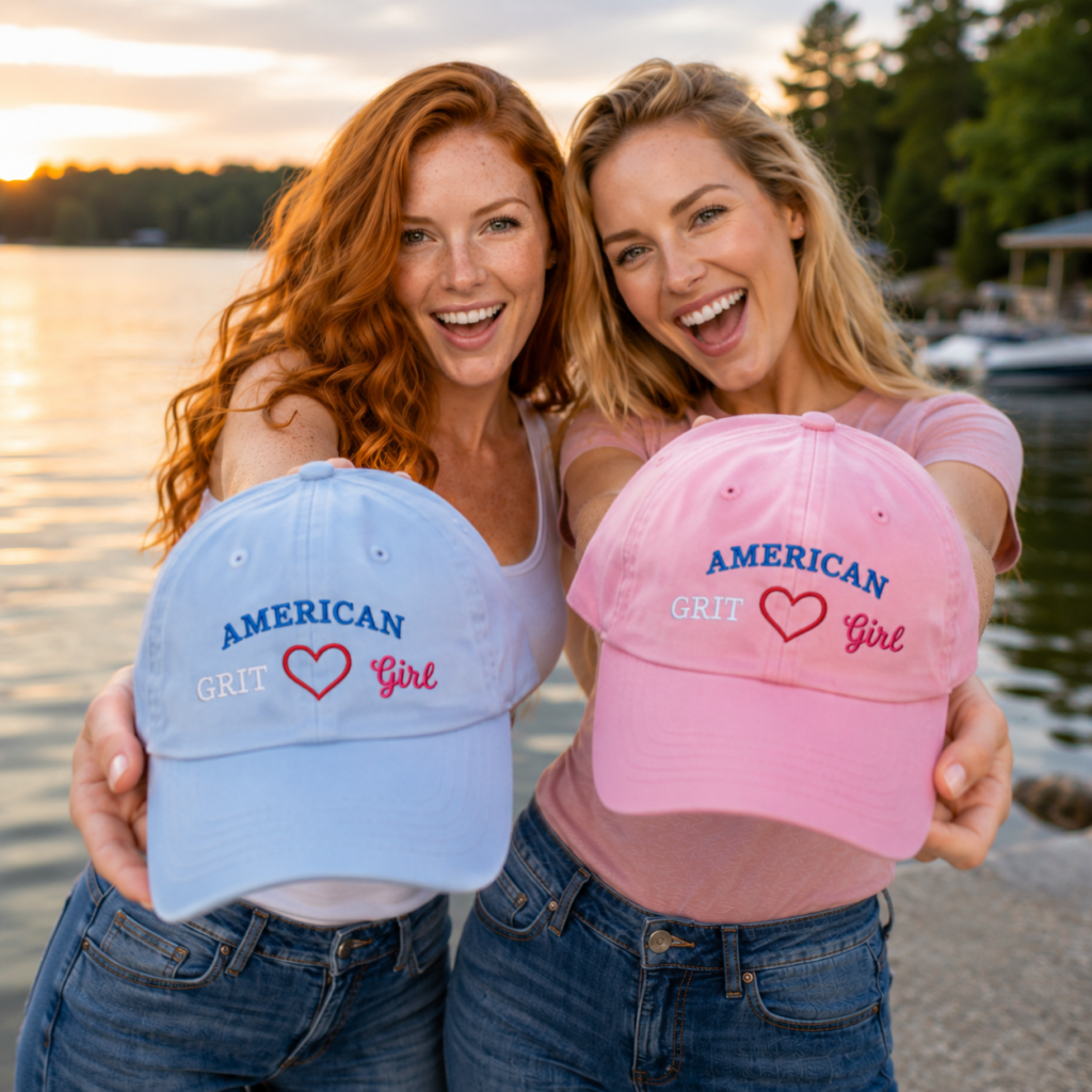 American Grit Girl™ Embroidered Dad Hat
