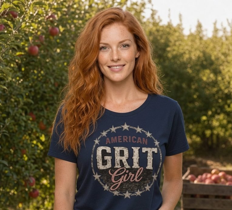 American Grit Girl Women’s Softstyle Tee